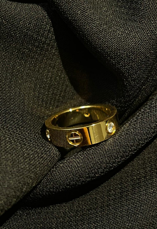 Gold Diamond Ring